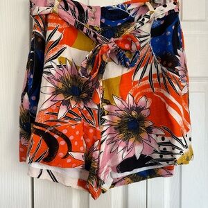 Floral Print Women's Shorts